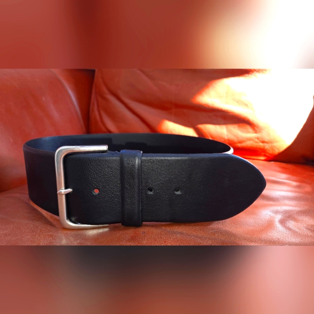 M.M. LaFluer italian leather belt